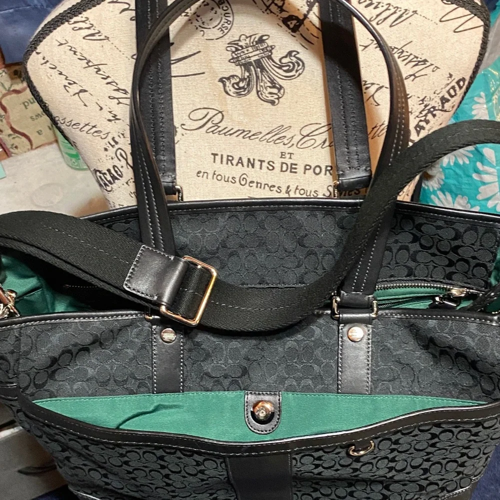 Coach diaper bag Small signature c with crossbody strap